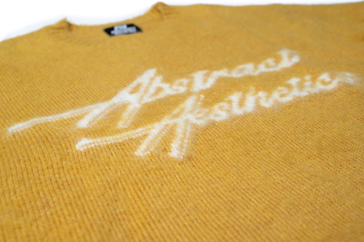 Mustard Aesthetics Mohair Wool Sweater