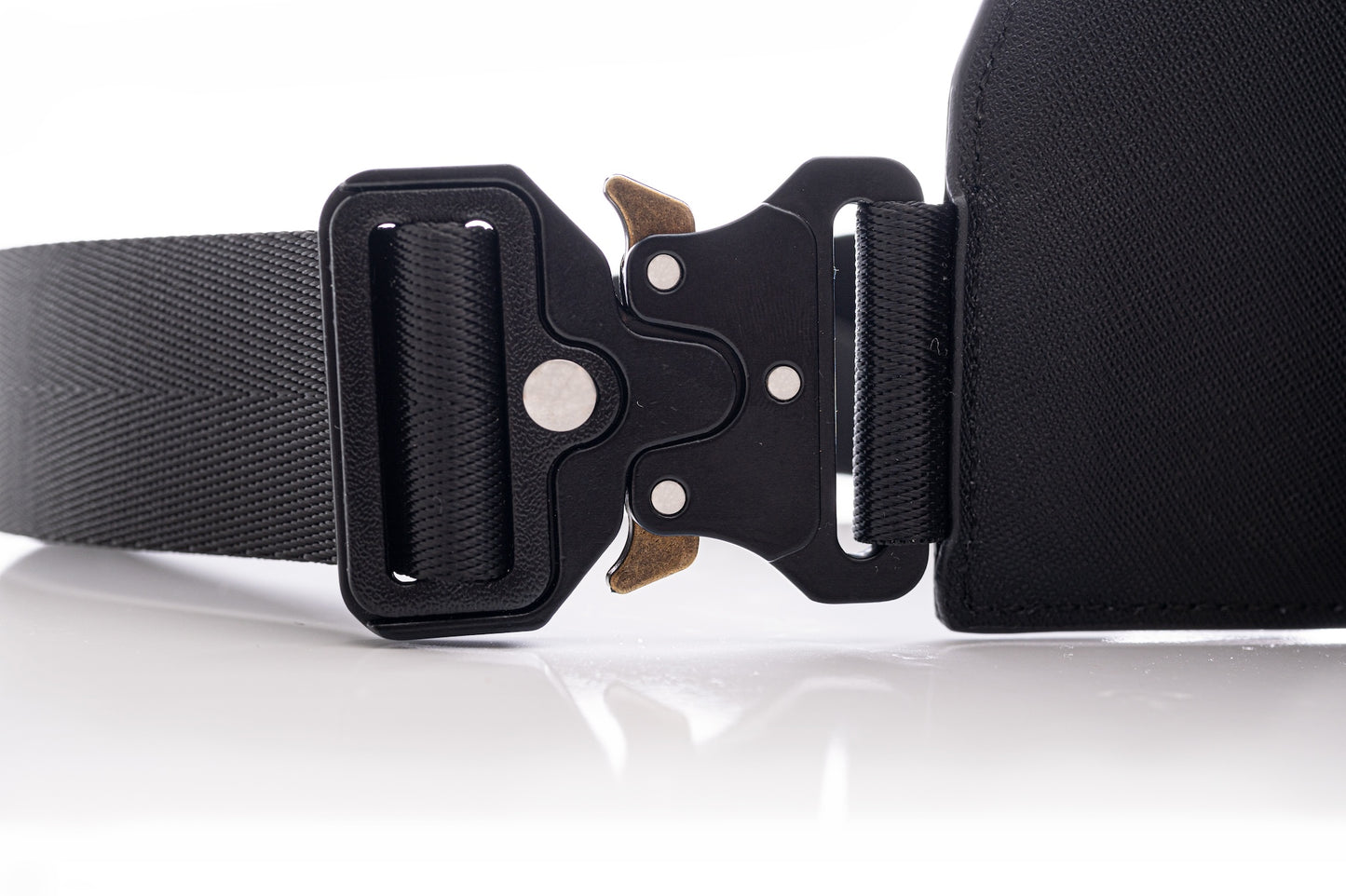 Black Double A Saddle Bag