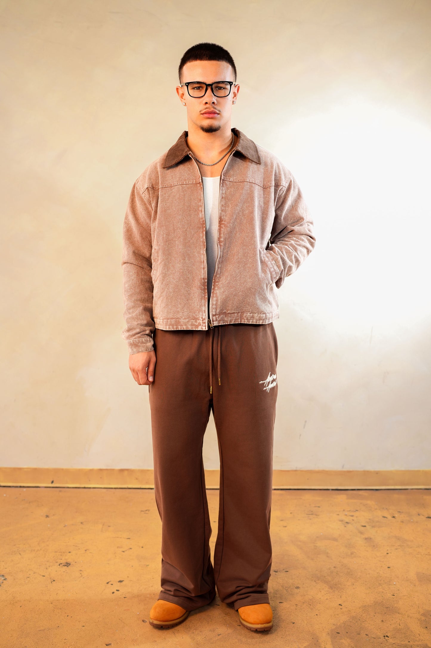 Brown Double A Workman Jacket