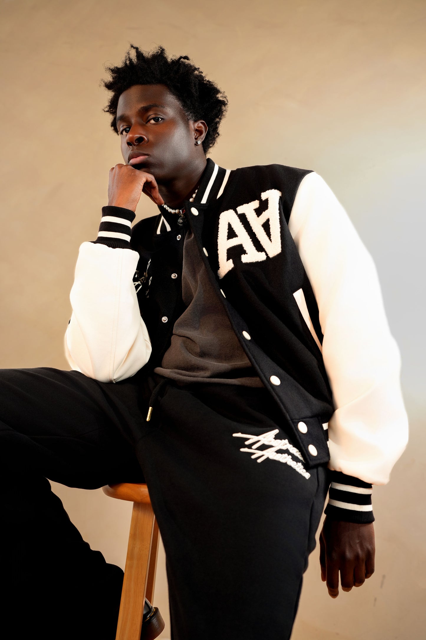 Black Double A Anniversary Jacket