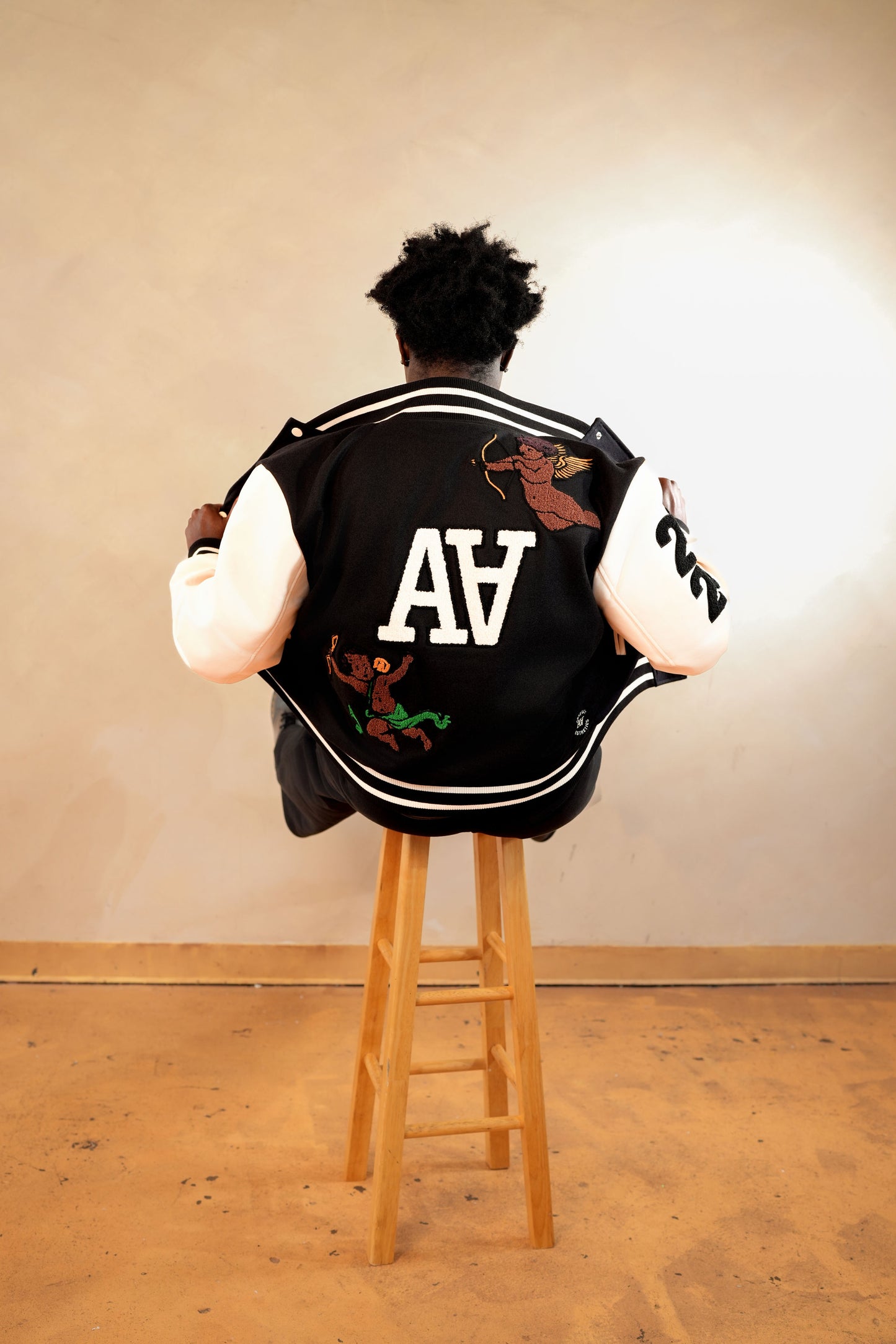 Black Double A Anniversary Jacket