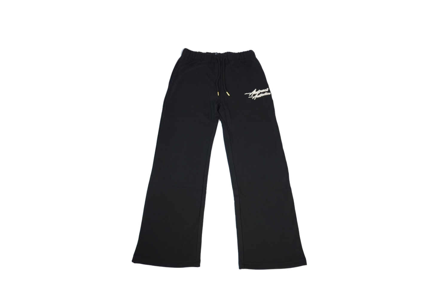 Black Wide Leg Everyday Aesthetics Sweatpants