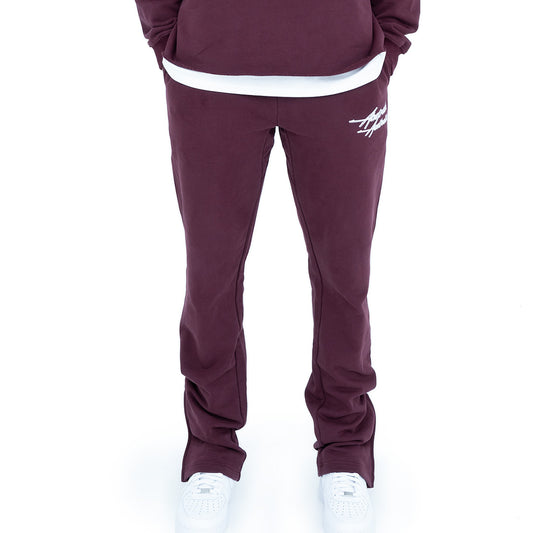 Maroon Double A Sweatpants