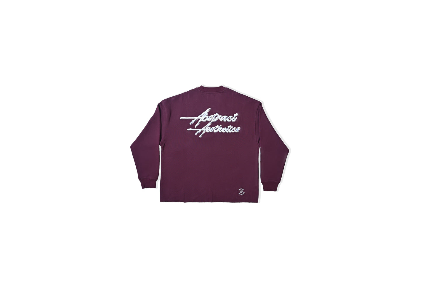 Maroon Double A Crewneck