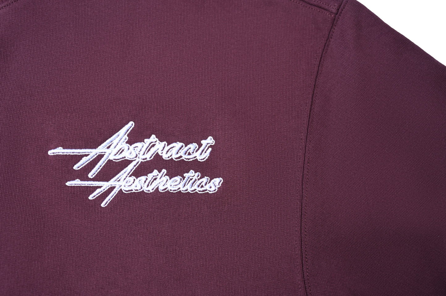 Maroon Double A Crewneck