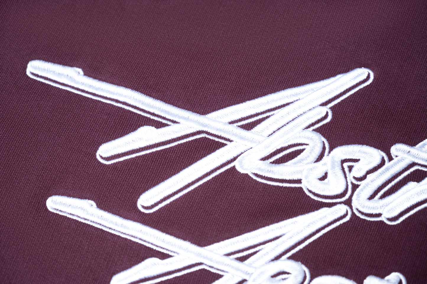 Maroon Double A Crewneck