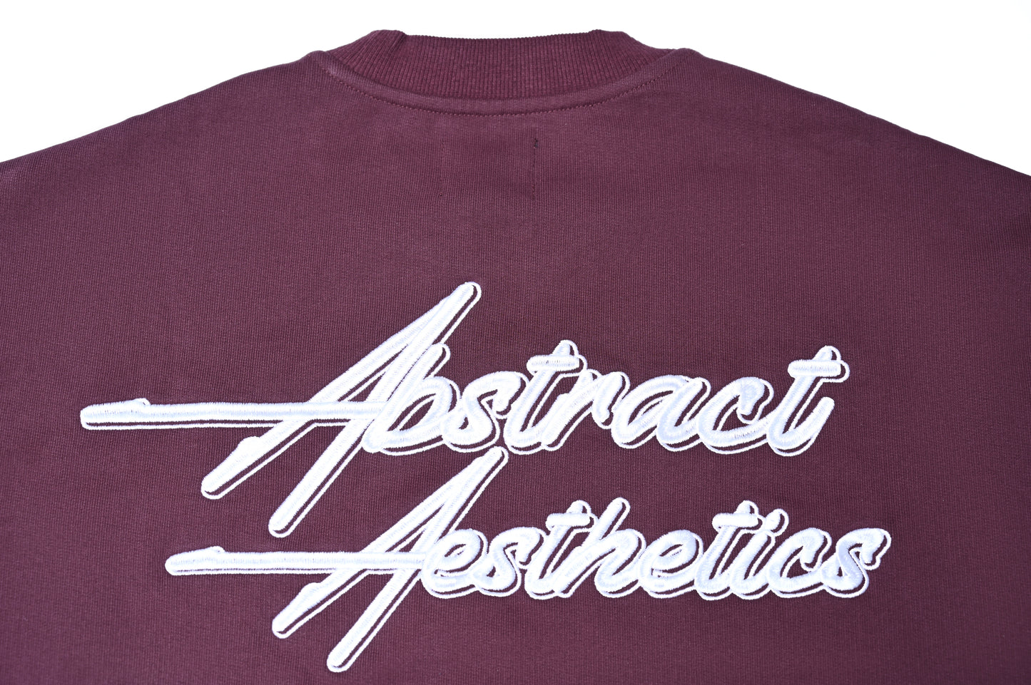 Maroon Double A Crewneck