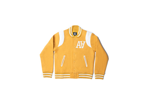 Mustard Double A Teddy Jacket