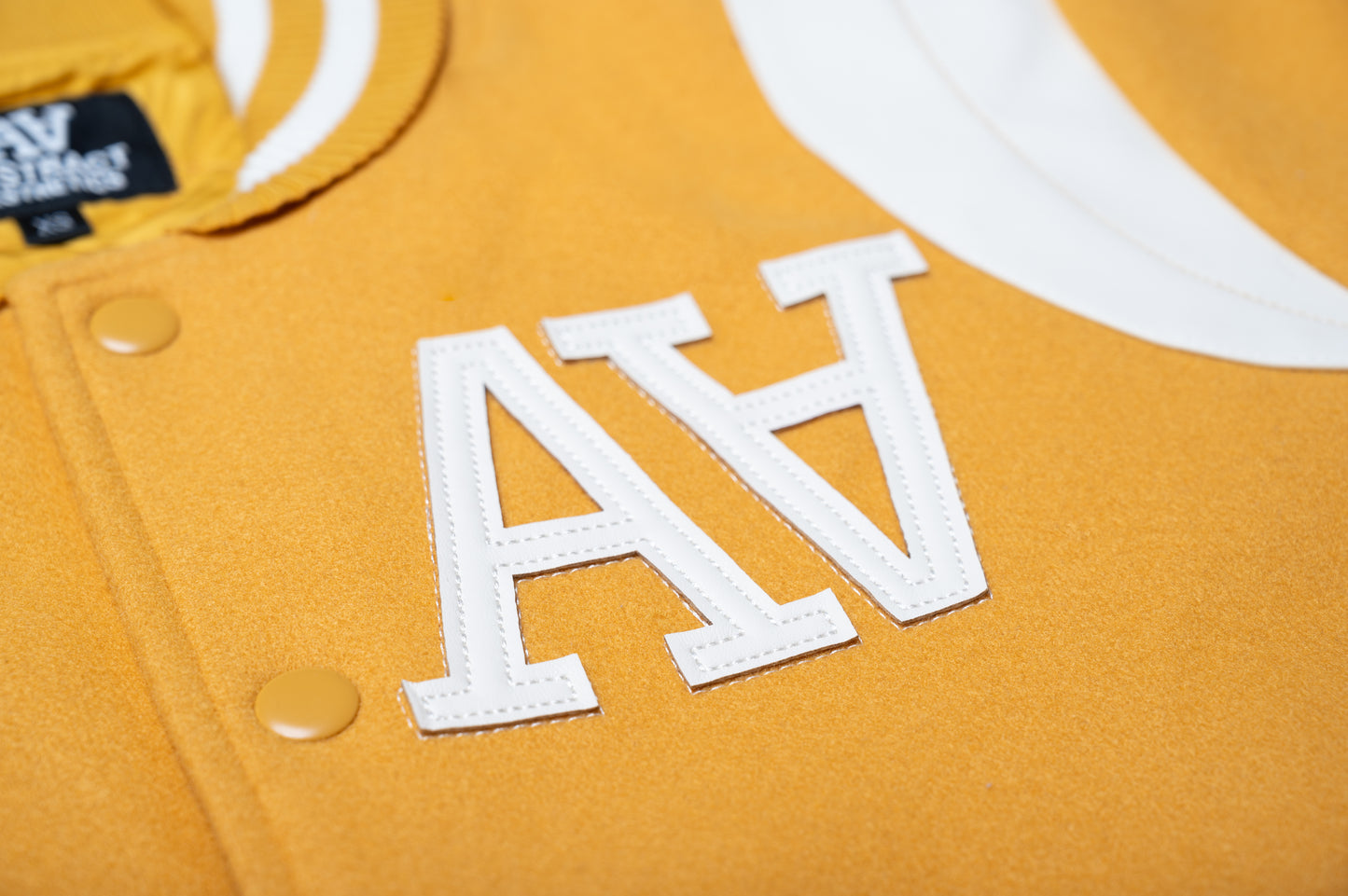 Mustard Double A Teddy Jacket