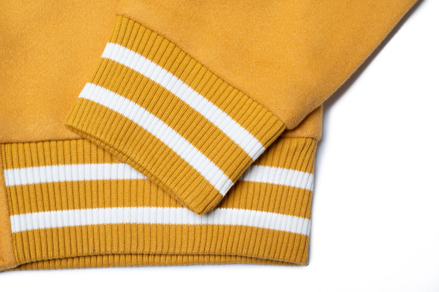 Mustard Double A Teddy Jacket