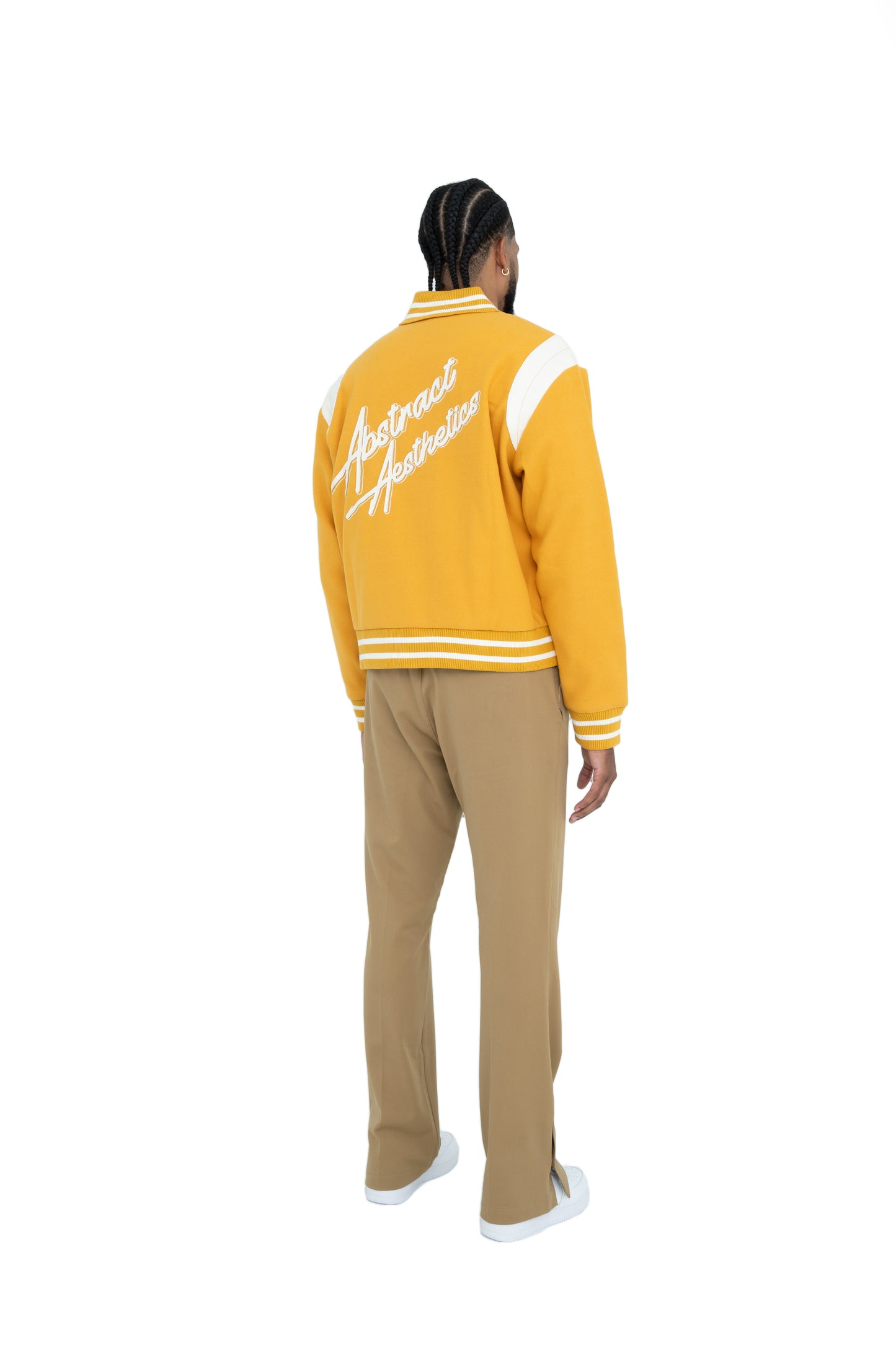 Mustard Double A Teddy Jacket