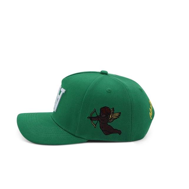 Green Double A Snapback