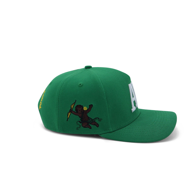 Green Double A Snapback