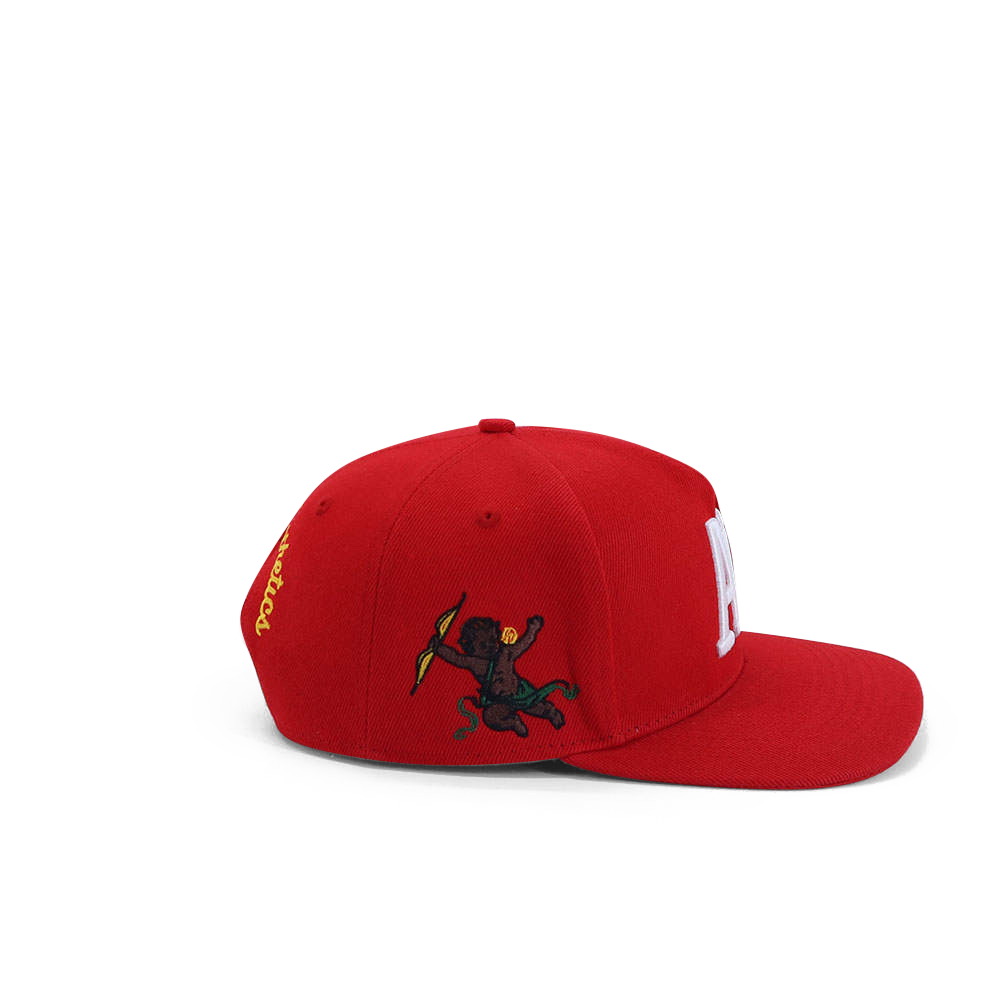 Red Double A Snapback