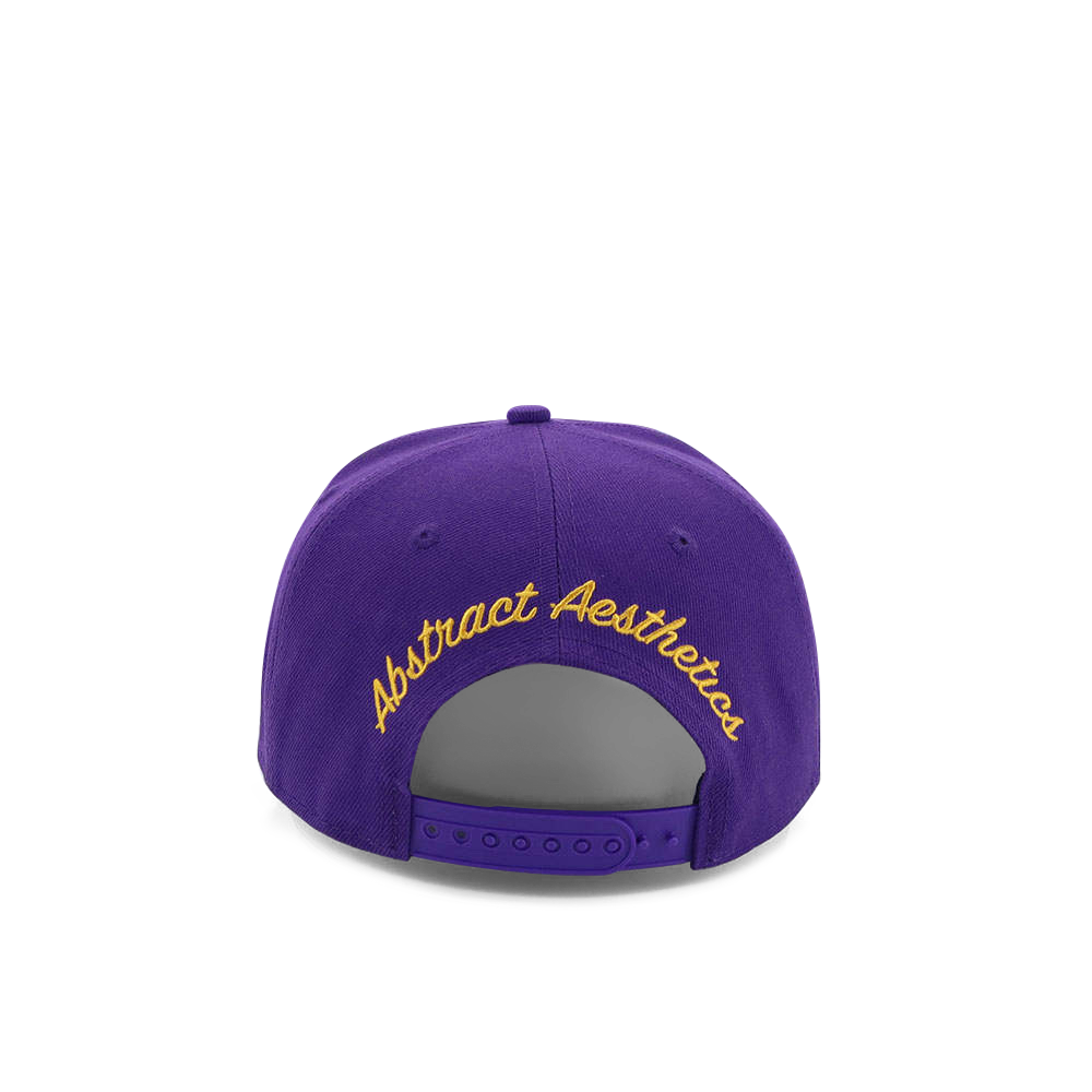 Purple Double A Desert Snapback