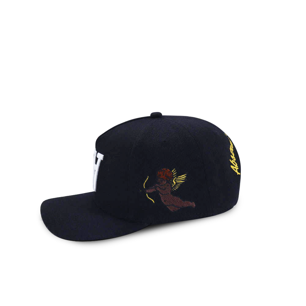 Black Double A Snapback