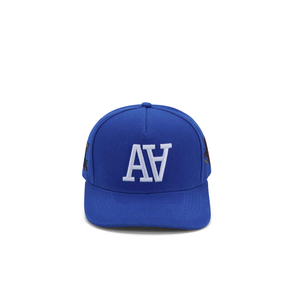 Royal blue Double A Snapback