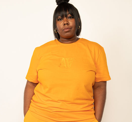 Gold Double A Tee