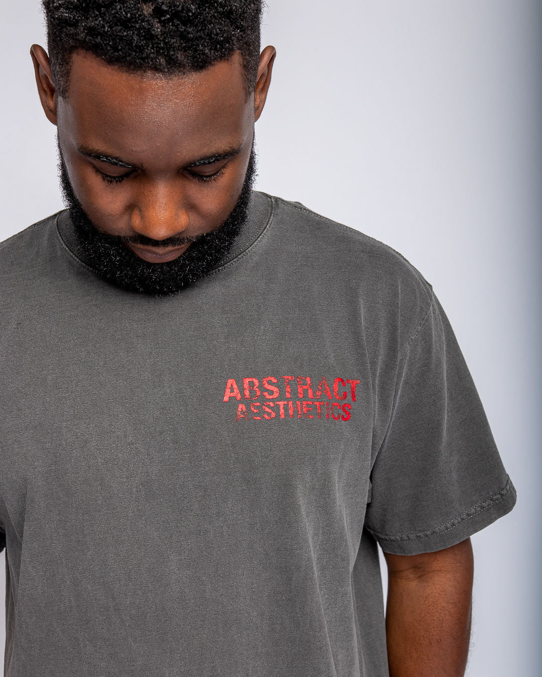Aged Black Vintage Aesthetics SS Tee