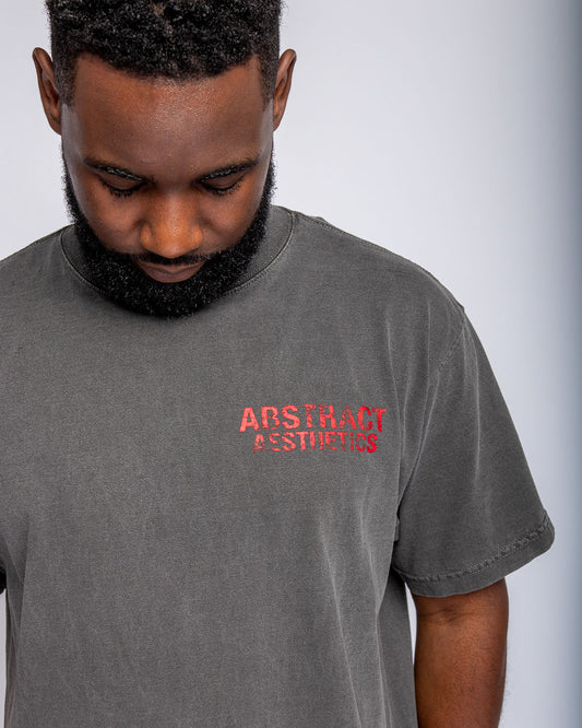 Aged Black Vintage Aesthetics SS Tee