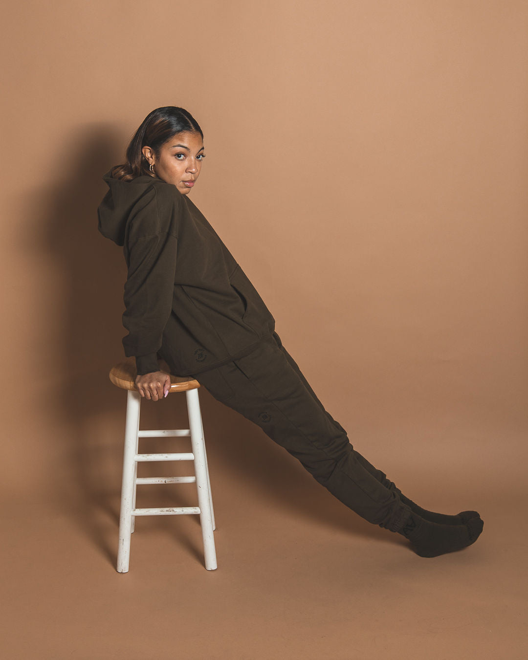 Olive Green Everyday Aesthetics Sweatpants