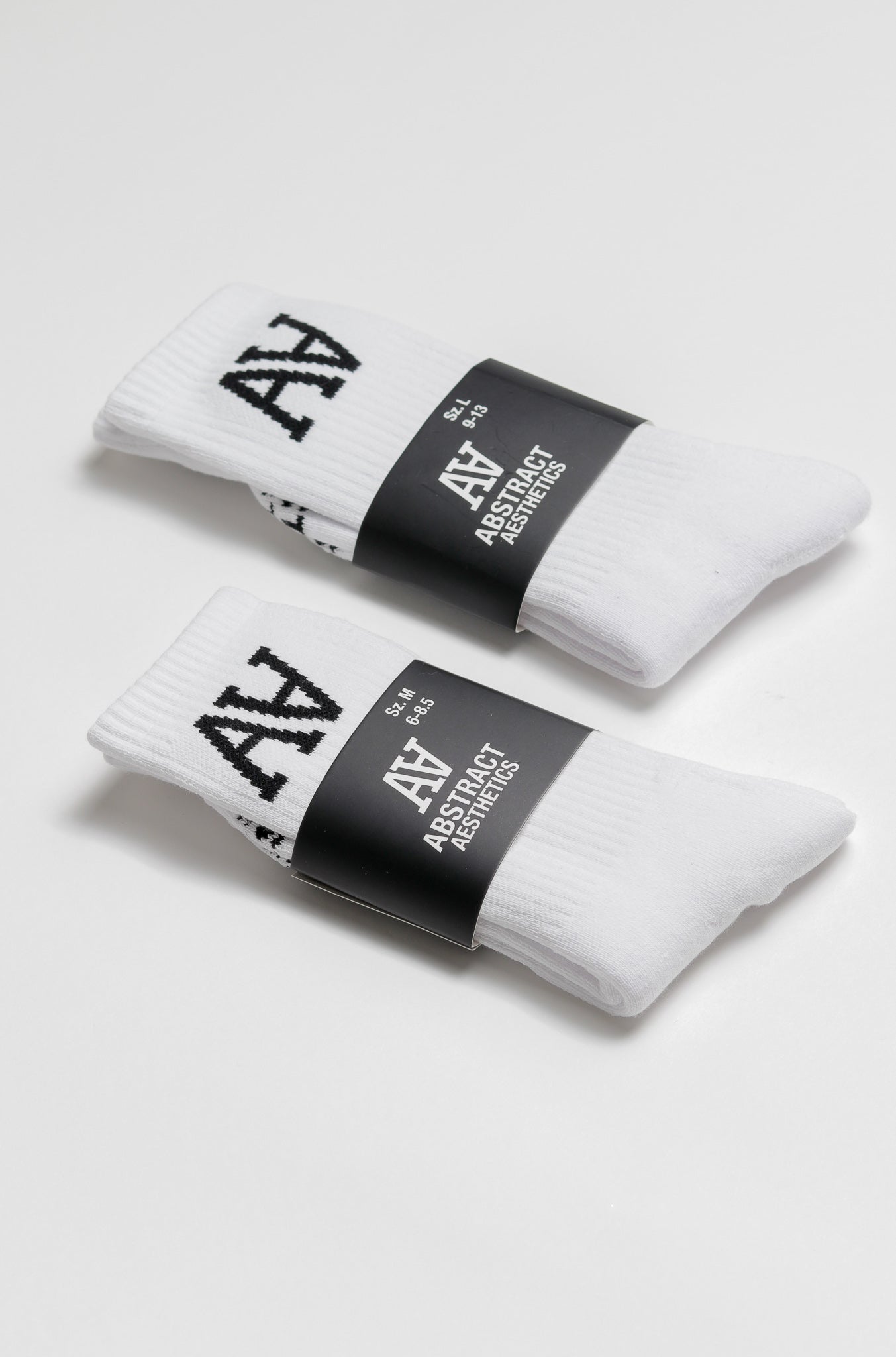 White Double A Socks