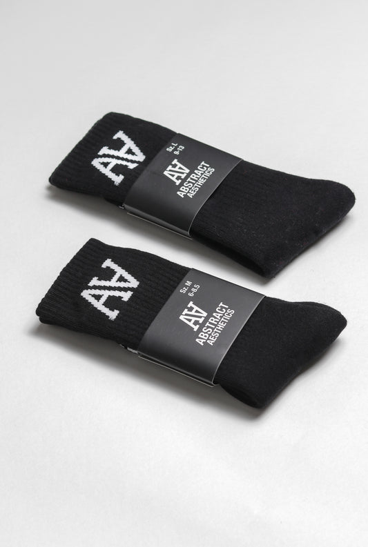 Black Double A Sock