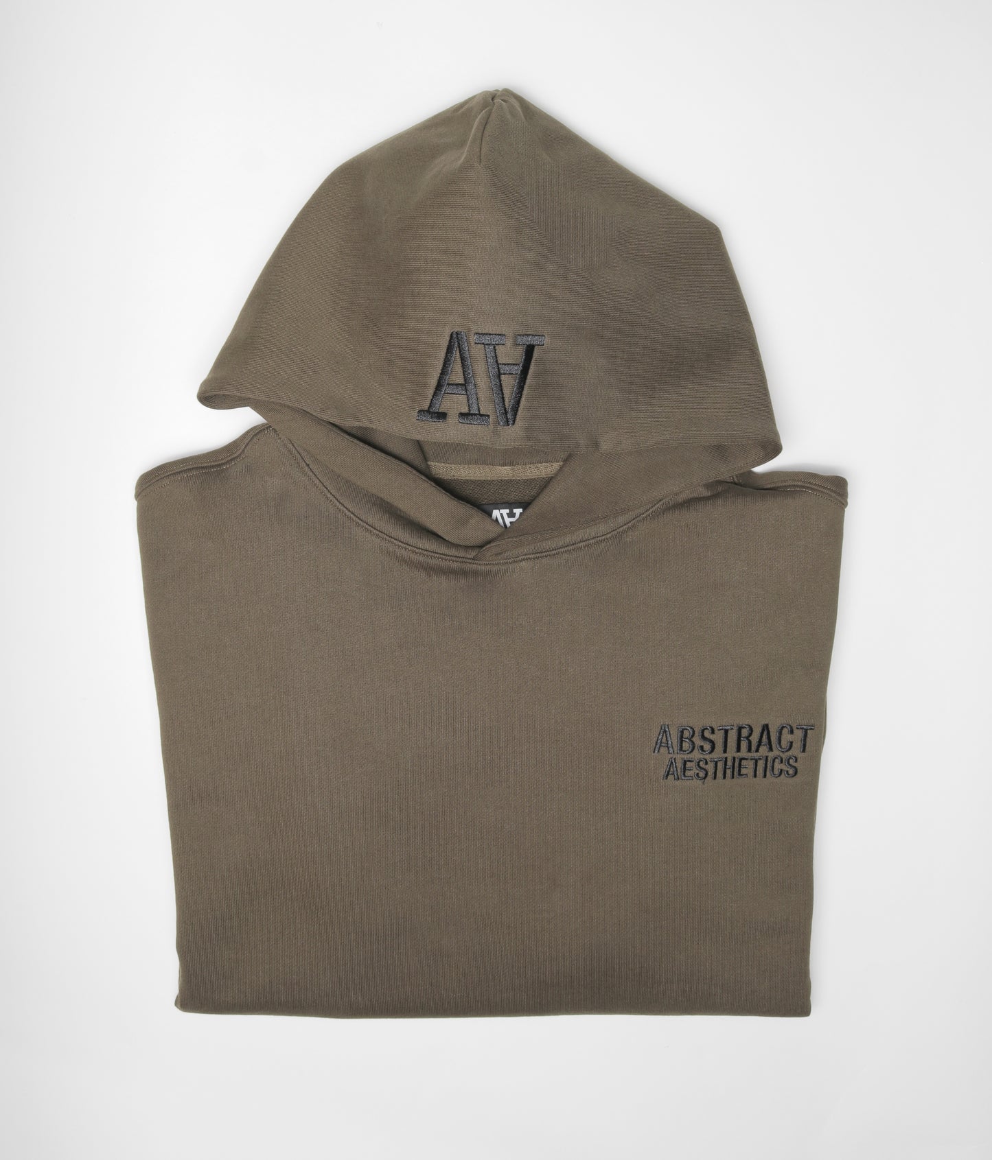 Olive Green Everyday Aesthetics Hoodie