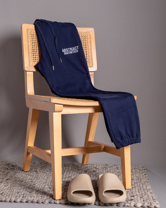 Navy Blue Everyday Aesthetics Sweatpants