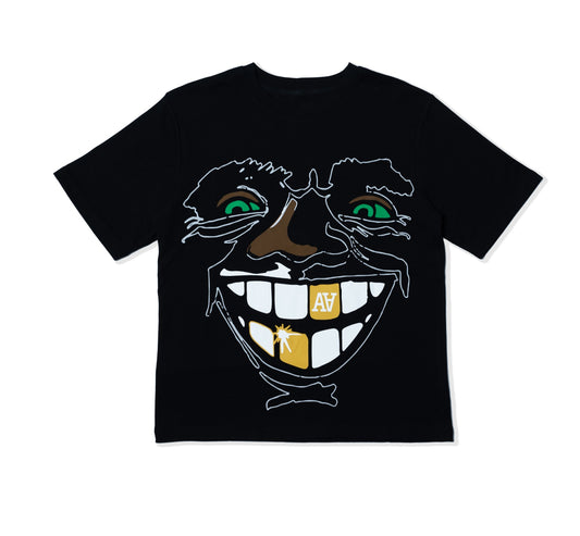 Black Double A "Gold Mouth" Tee